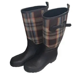Joe Fresh Shoes Sale Plaid Rubber Boots With Gingham Detailing 2 Poshmark